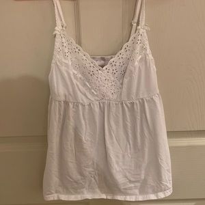 Victoria’s Secret Eyelet Tank